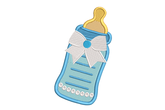 Baby Bottle Bow: A Charming Touch for Handmade Baby Gifts