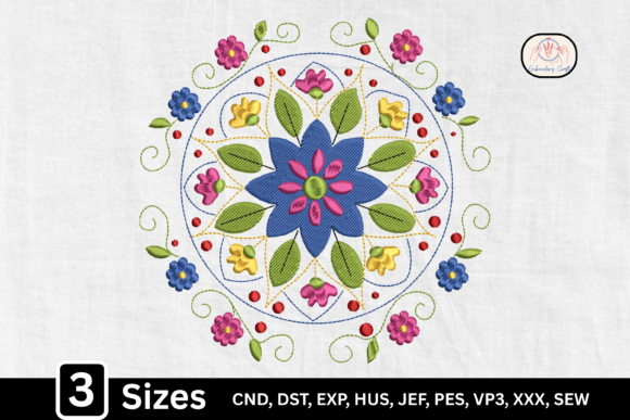 Boho Round Floral Mandala: A Designer’s Honest Review for Sweatshirt Embellishment