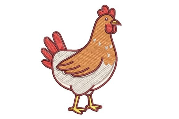 Charming Barnyard Hen: A Designer’s Review for Boutique Sweatshirt Embroidery