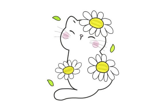 Daisy Cat Embroidery Design Review for Small Business Branding