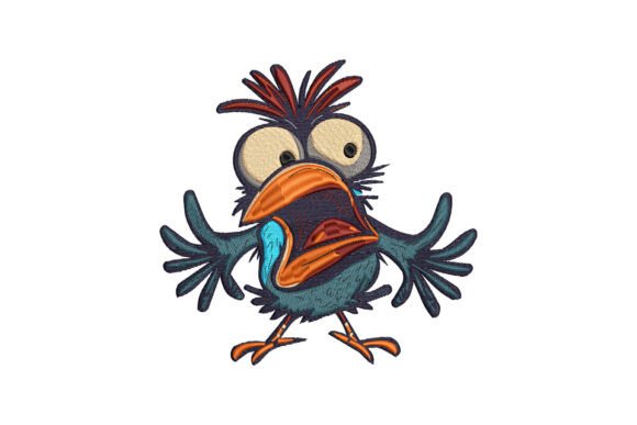 Funny Bird: A Practical Designer’s Take on Using This Charming Embroidery Design