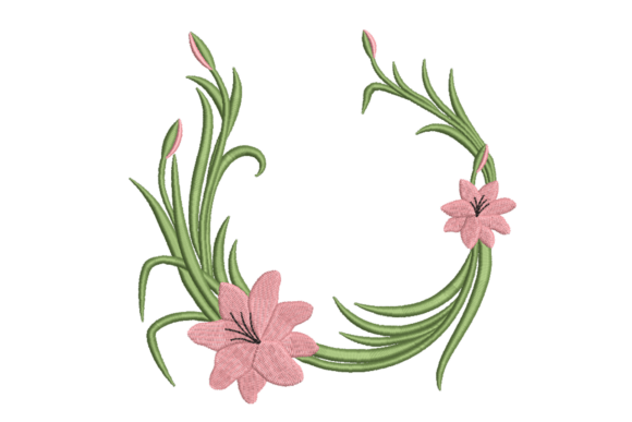h1Pink Lily Floral Wreath: A Craft Fair Embroidery Review/h1