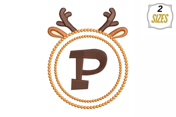 Letter P in Cute Frame: A Charming Touch for Personalized Gifts