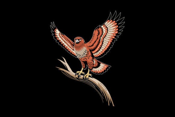 Majestic Hawk Embroidery Design Review
