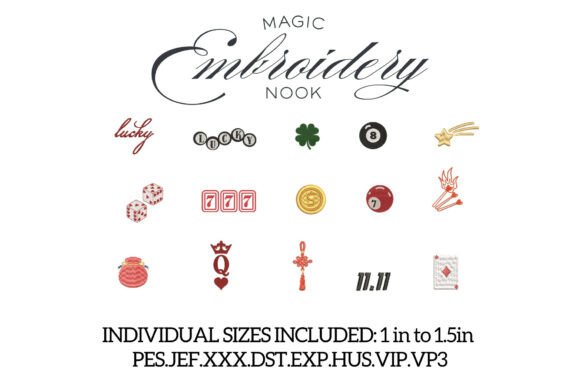 Mini Lucky Girl Bundle X 15 Designs – A Charmed Collection for Etsy Sellers