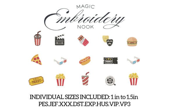 Mini Movie Theatre Bundle X 15 Design
