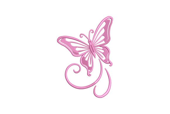 Pink Butterfly: A Designer’s Review for Boutique Sweatshirt Embroidery