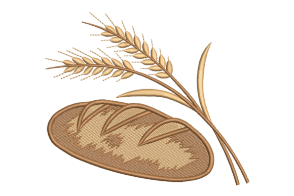 Wheat Bread Loaf Embroidery Design Review